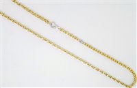 Collar Zancan Hombre in Oro Diamante EC205GB - EC205GB